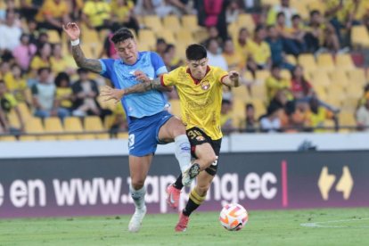 Barcelona en la fecha 25 tuvo de rival a Macará.