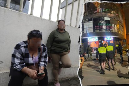 Los familiares llegaron a la morgue para retirar los cuerpos de los acribillados.