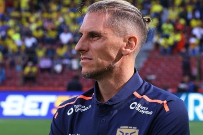 Sebastián Beccacece es el entrenador de la selección ecuatoriana.