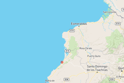 Sismo sacudió a varios cantones de Manabí, este 18 de agosto.