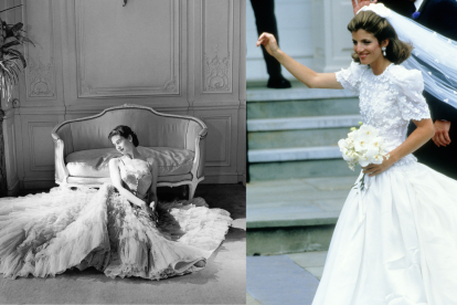 La parte que más les gusta a las mujeres cuando es el "gran día", es el colocarse el vestido blanco que las hará resaltar del resto