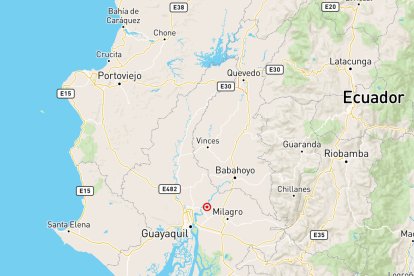 El sismo se registró la tarde de este lunes 18 de agosto, en Samborondón.