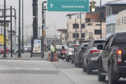 Puente que conecta Guayaquil con Samborondón.