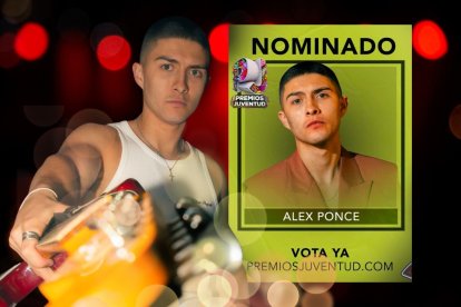 Álex Ponce está nominado en Premios Juventud 2025