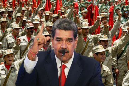 Nicolás Maduro anuncia el despliegue de 4,5 millones de milicianos en todo Venezuela.