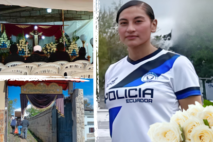 Nicole Chisag Guamán alcanzó su meta de ser policía hace tres años.