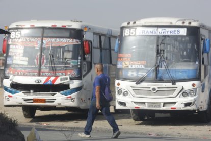 Chofer y controlador de bus fueron asesinados en Guayaquil.