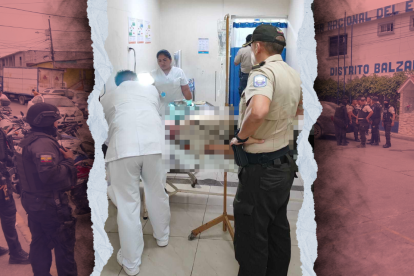 Los policías heridos permanecen en el hospital de la institución.