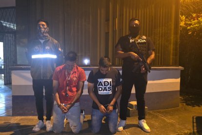 Los detenidos fueron puestos a órdenes de las autoridades judiciales.