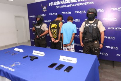 Los capturados fueron llevados a la Unidad de Vigilancia Comunitaria Florida Norte.
