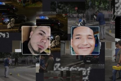 El presunto agresor (izquierda) buscó justificar su accionar contra la víctima (derecha). Sin embargo, la hermana del sospechoso habría hecho un cuestionamiento.