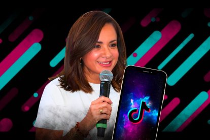 Marcela Aguiñaga cuenta con 5,9 millones de seguidores en TikTok.