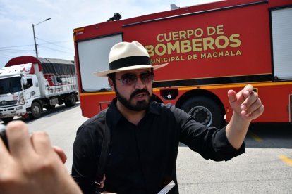 El alcalde de Nabón viajaba hasta Loja con su equipo de trabajo