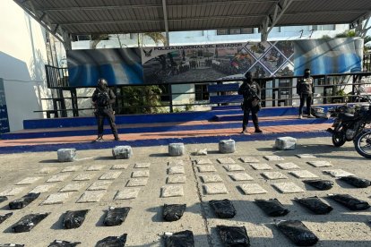 La sustancia incautada tiene un valor aproximado de más de 54.000 dólares.