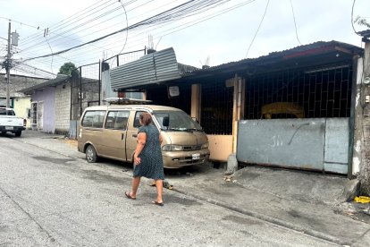 El sitio de la matanza, en la coop. Juan Montalvo.