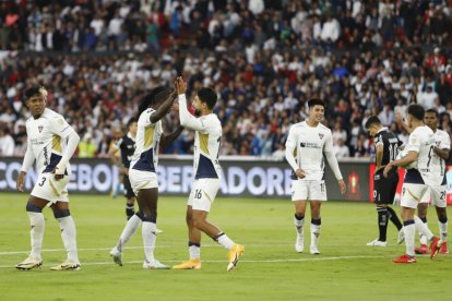 Toda una fiesta lo que hizo Liga de Quito al eliminar a Botafogo.