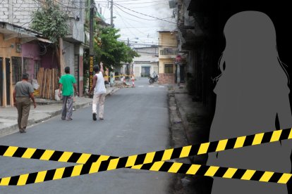 El hecho se produjo en la 20 y la M, en el suburbio de Guayaquil.