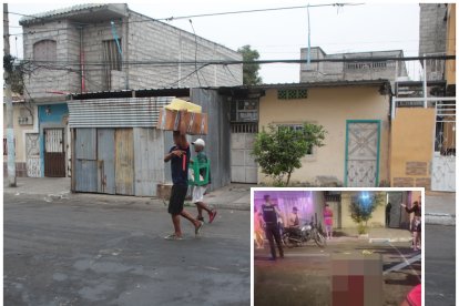 El hecho se produjo en una calle en donde los fines de semana juegan ecuavóley.