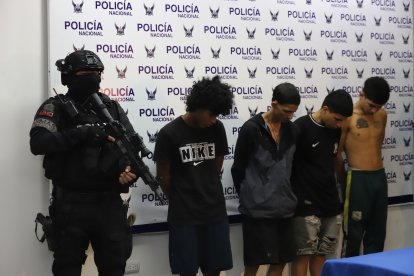 Los hombres fueron aprehendidos luego de una investigación de dos meses.