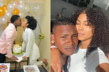 Evelyn Clavijo se casó hace 7 años con Marcos Olmedo.