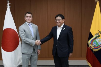 Noboa busca fortalecer los lazos económicos entre Ecuador y Japón.