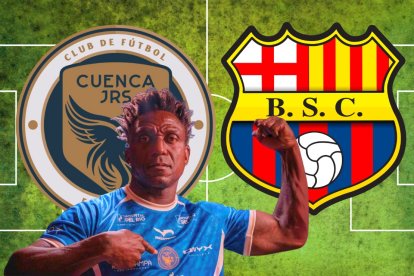 Cuenca Jr. vs Barcelona SC por la Copa Ecuador.