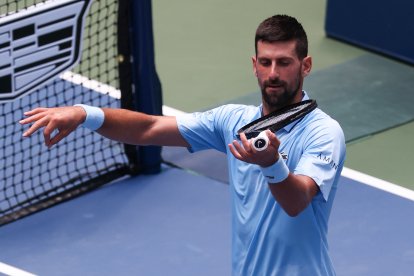 Djokovic derrotó en segunda ronda al estadounidense Zachary Svajda.