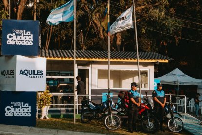 Autoridades municipales presentan la séptima EAS, que fortalecerá la vigilancia en el sector.