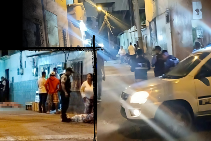 Peritos de Criminalística levantaron 25 indicios balísticos en el sitio.