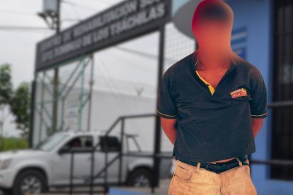 El sujeto está con prisión preventiva en Santo Domingo de los Tsáchilas.