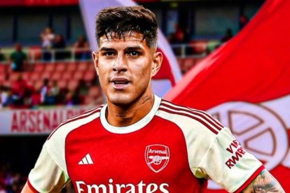 Piero HIncapié nuevo jugador del Arsenal.
