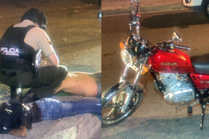 Tres sospechosos fueron retenidos por los gendarmes.