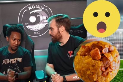 Josimar Quinteros jugador ecuatoriano cuando criticaba el boñon de Ibai Llanos.