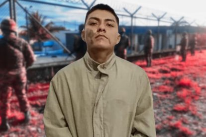 Alias Chucky fue condenado por el crimen del policía Byron Morejón, en Lago Agrio, Sucumbíos, en 2024.