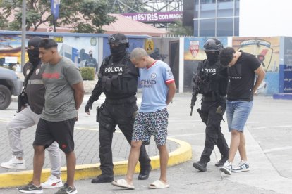 Los detenidos fueron puestos a órdenes de las autororidades.
