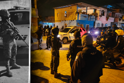 En medio del operativo policial, algunos curiosos expresaron su temor.