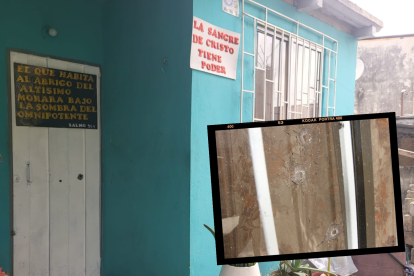 La familia, que se encontraba dentro de la vivienda, fue acribillada en la madrugada.