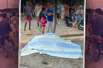 El adolescente fue acribillado frente a un hotel de la vía perimetral de Balzar.