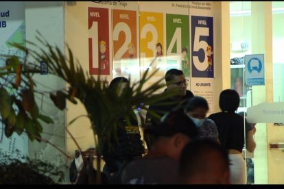 El suceso generó conmoción en la casa de salud. Llegaron policías y militares.