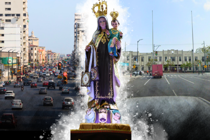 El recorrido de fe en la víspera de la Natividad de la Santísima Virgen María se hará por la avenida Machala.