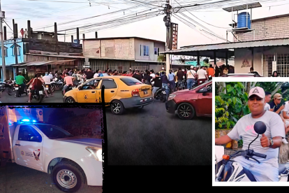 Población alarmada por los dos crímenes cometidos en el centro del cantón El Empalme.