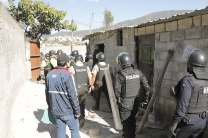 Al menos 600 uniformados ejecutaron un megaoperativo.