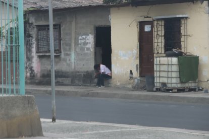 En esta vivienda ocurrió el ataque armado. La Policía investiga.