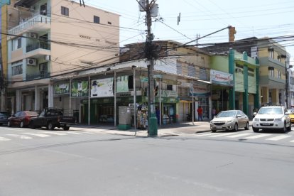 En este sector del centro de Guayaquil ocurrió el ataque armado.