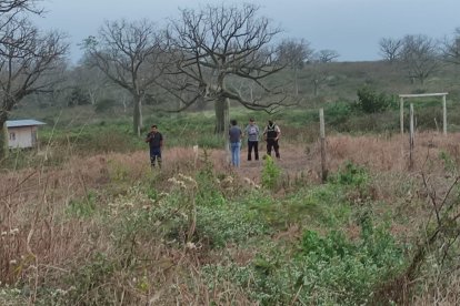 En el sector La Chispa, de Montecristi, fue hallado el cadáver en estado de descomposición