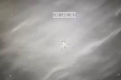 Captura de video del metraje que reveló el congresita Eric Burlison.