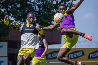 Entrenamiento de Barcelona SC para afrontar la LigaPro.