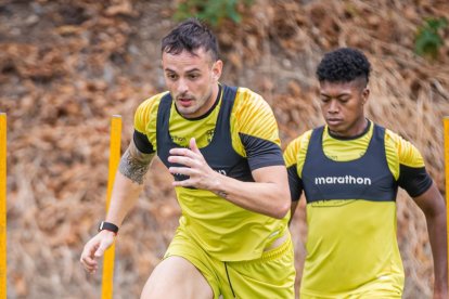 Octavio Rivero delantero de Barcelona SC.