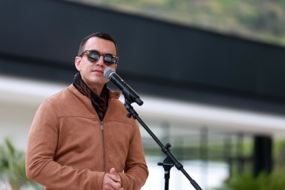 Daniel Noboa, presidente de Ecuador.