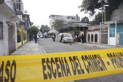 La víctima resultó herida y fue llevada hasta una casa de salud.